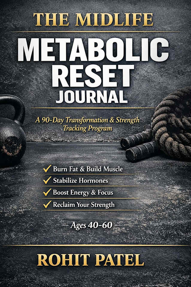 The Midlife Metabolic Reset Journal: : The 90-Day Transformation & Strength Tracking Program (Ages 40–60) (Health and wellness Book 7)