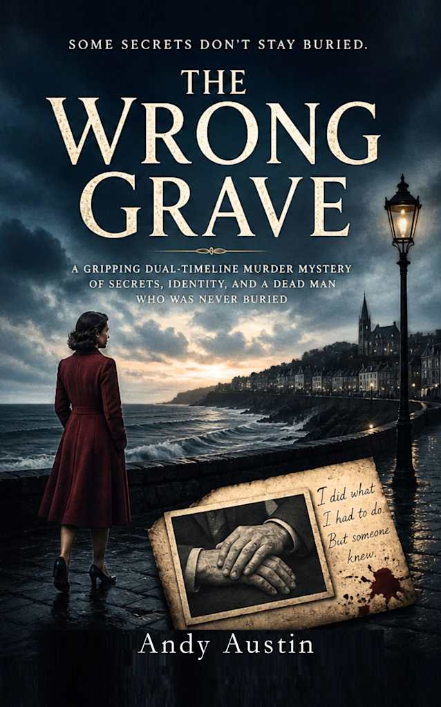 THE WRONG GRAVE : A Gripping Dual-Timeline Murder Mystery of Secrets, Identity, and a Dead Man Who Was Never Buried. A Twisty Psychological Mystery Where ... Buried. (Murder Mystery & thrillers Book 1)