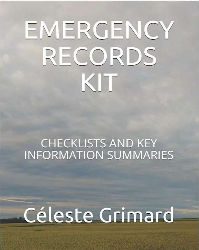 EMERGENCY RECORDS KIT