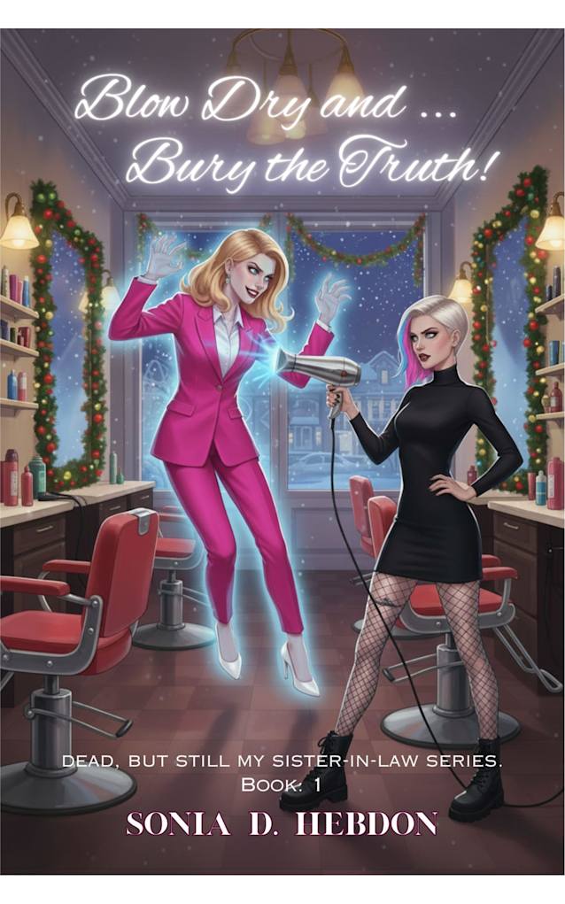 Blow Dry and...Bury the Truth! (Dead, But Still My Sister-In-Law Series. Book 1)