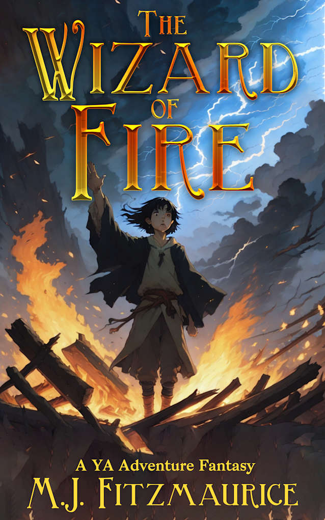 The Wizard of Fire: A YA Adventure Fantasy (The Elemental Wizards Book 1)