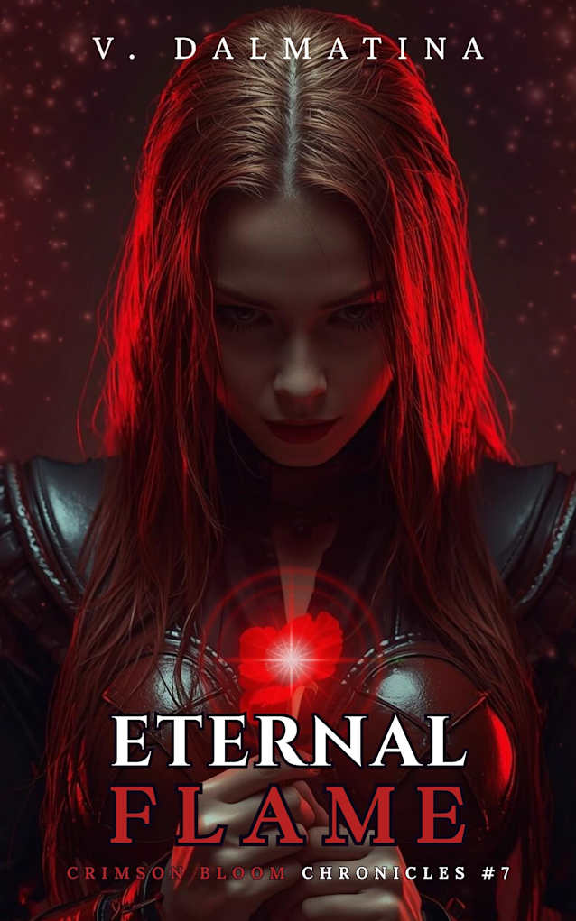 Eternal Flame: A Dark Sapphic Portal Fantasy Romance (Crimson Bloom Chronicles #7)