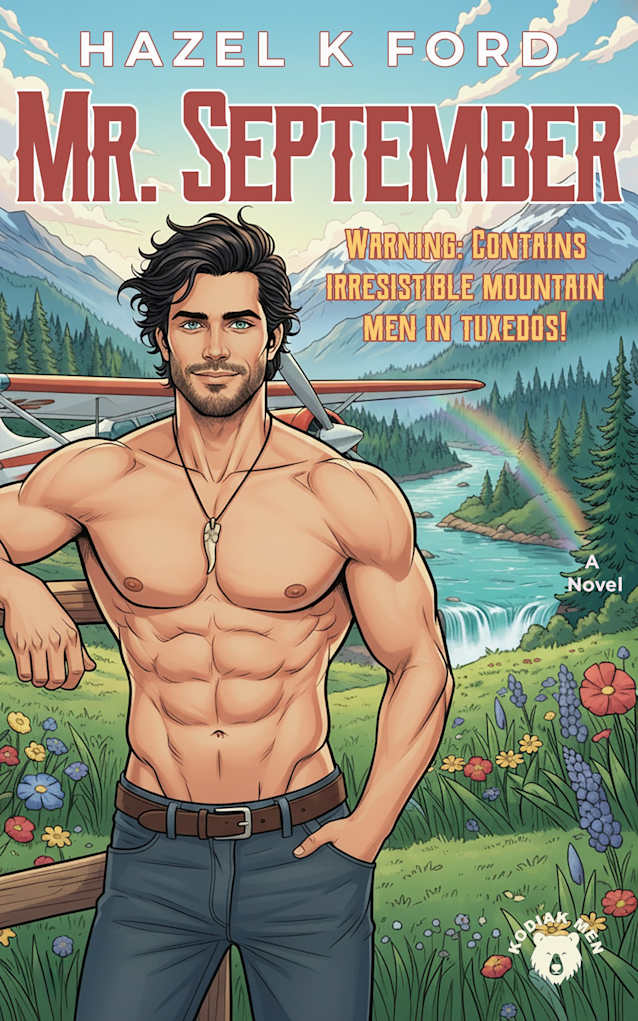 Mr. September: A Spicy Runaway Bride, Mountain Man and City Girl Romcom Novel (Kodiak Men Book 2)