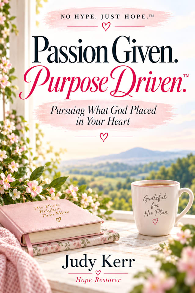 No Hype. Just Hope.™ — Passion Given. Purpose Driven.™