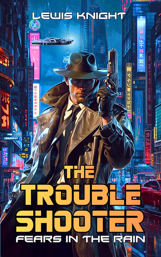 The Troubleshooter: Fears in the Rain: A Dystopian Sci-fi Adventure Noir (New Haven Saga Book 4)