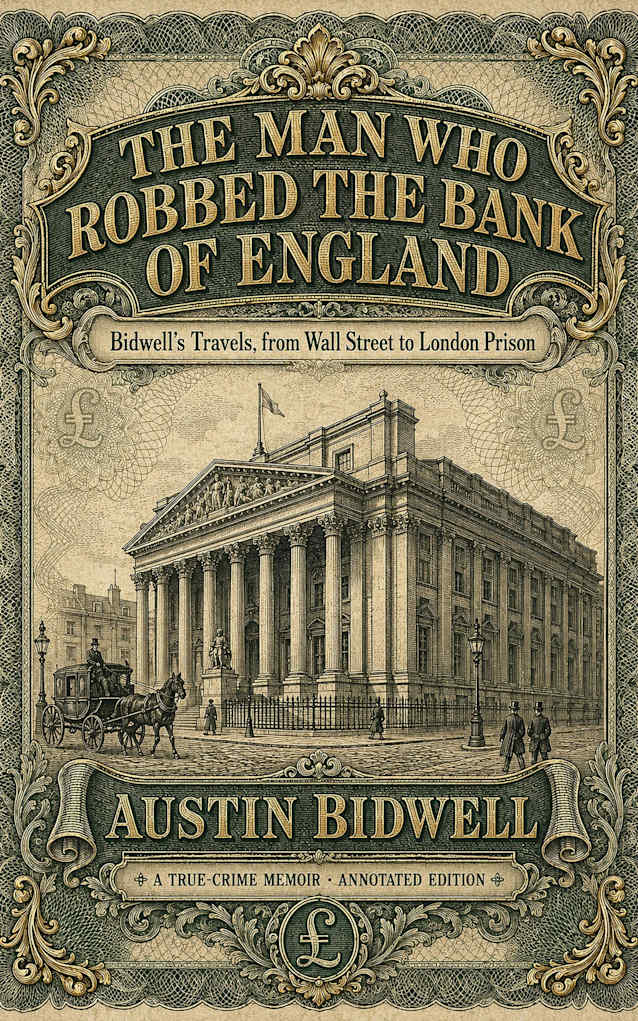 The Man Who Robbed the Bank of England: Bidwell’s Travels, from Wall Street to London Prison — A True-Crime Memoir, Annotated Edition