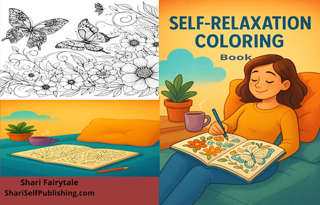 Self-Relaxation Coloring Book