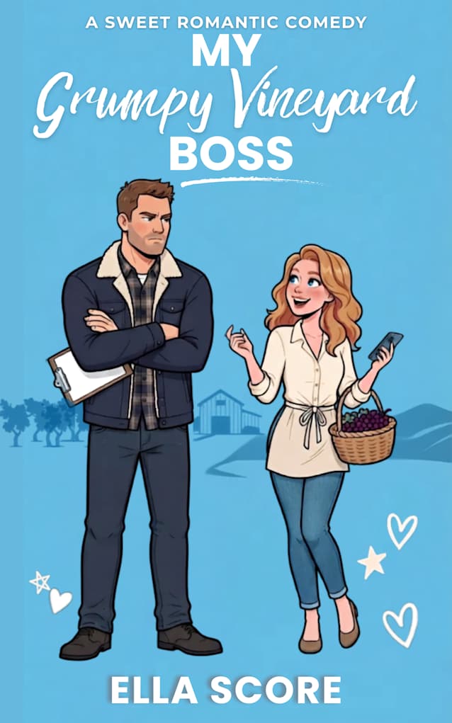 My Grumpy Vineyard Boss: A grumpy/sunshine, small-town, workplace, forced proximity, sweet romance (Heartstring Hill Book 1)