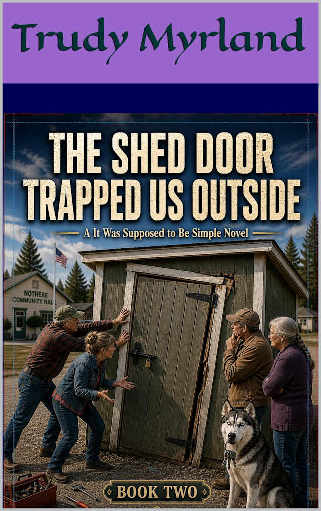 The Shed Door Trapped Us Outside: BOOK TWO (It Was Supposed To Be Simple 2)
