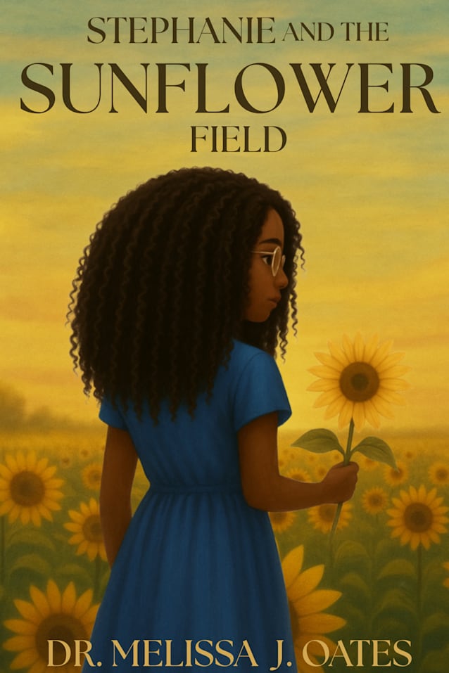 Stephanie and The Sunflower Field