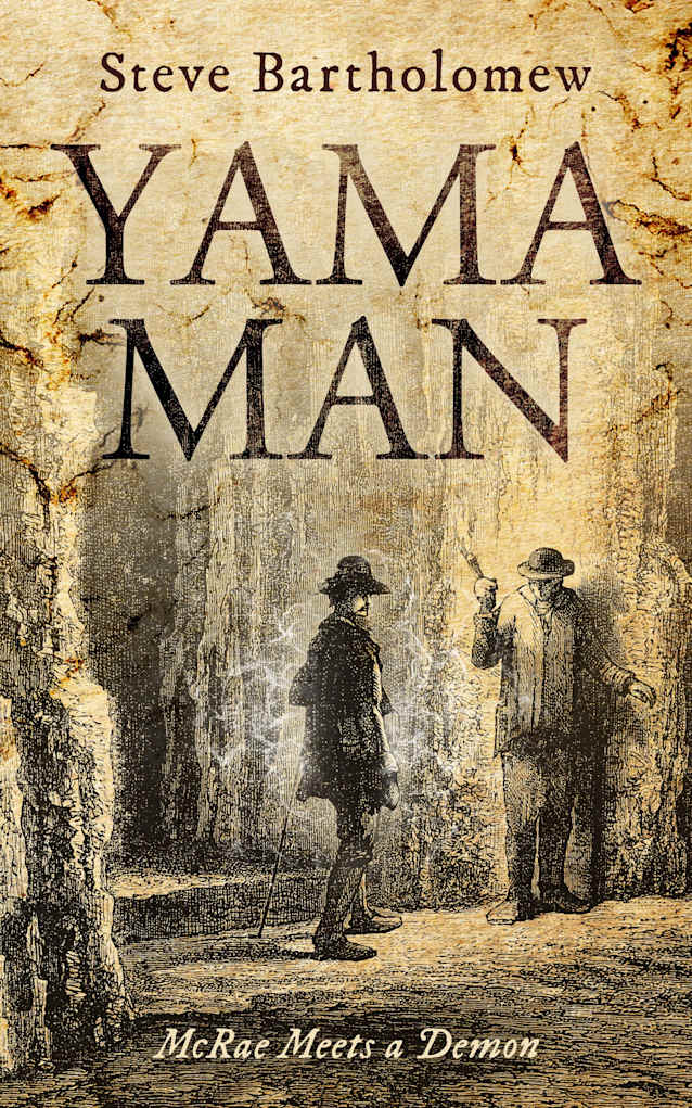 Yama Man: McRae meets a demon.