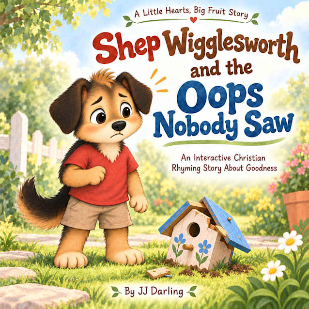 Shep Wigglesworth and the Oops Nobody Saw: An Interactive Christian Rhyming Story About Goodness (Little Hearts, Big Fruit)