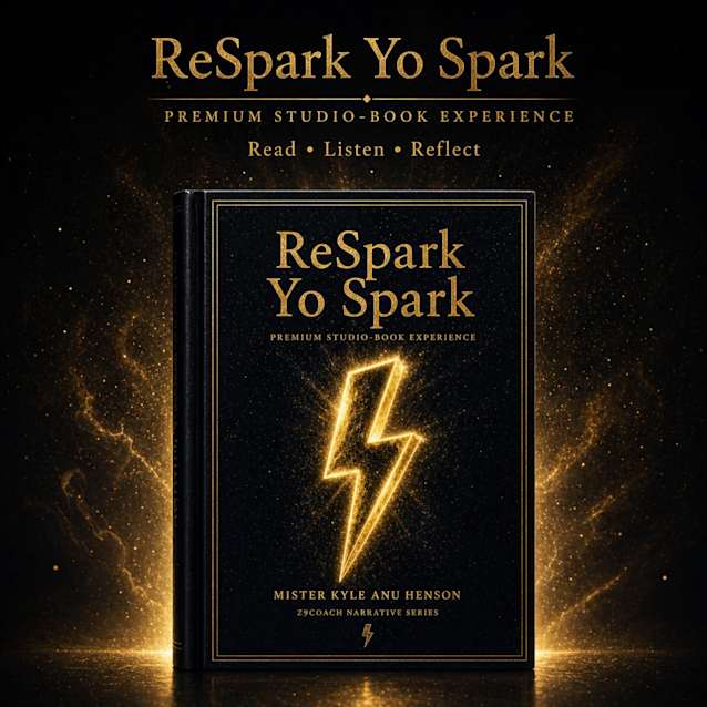 ReSpark Yo Spark: A Studio-Book Experience of Rhythm, Reflection, and Self-Reactivation (Z9Coach Narrative Series 3)