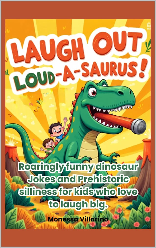 Laugh Out Loud-a-Saurus!: Roaringly funny dinosaur jokes and prehistoric silliness for kids