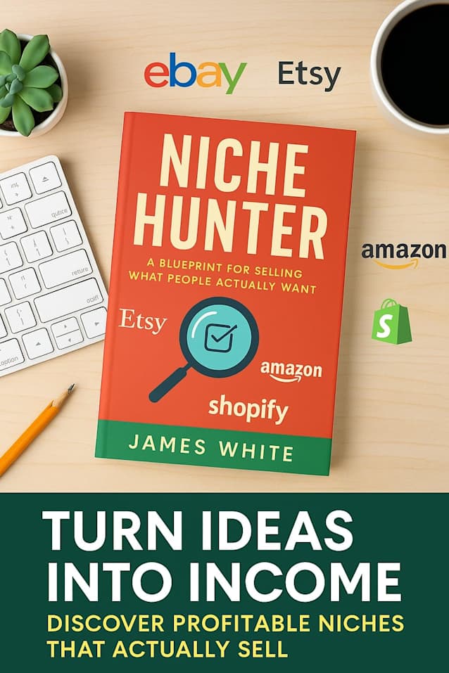 Niche Hunter: A Blueprint for Selling What People Actually Want: Discover Profitable Niches. Sell Products That Matter. Build a Business That Grows.