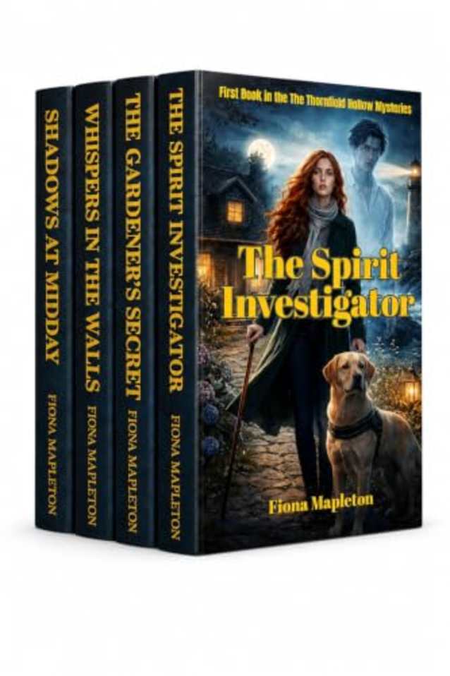 The Thornfield Hollow Mysteries Bundle: The Complete Series Collection, Books 1–4: A Blind Psychic Investigator, One Restless Ghost, and Four Coastal Town Murders to Solve