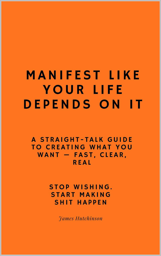 Manifest like your life depends on it: A straight - talk guide to creating what you want
