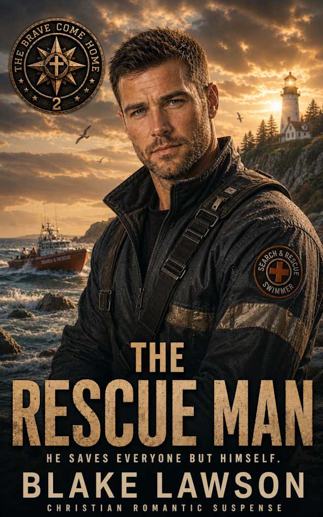 The Rescue Man: A Christian Romantic Suspense (The Brave Come Home Book 2)