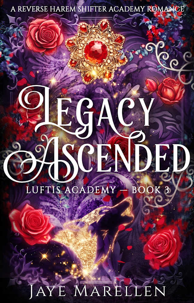 Legacy Ascended: A Reverse Harem Shifter Academy Romance (Luftis Academy Book 3)
