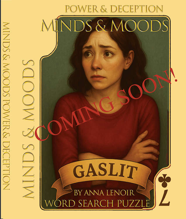 MINDS & MOODS: POWER & DECEPTION WORD SEARCH PUZZLES