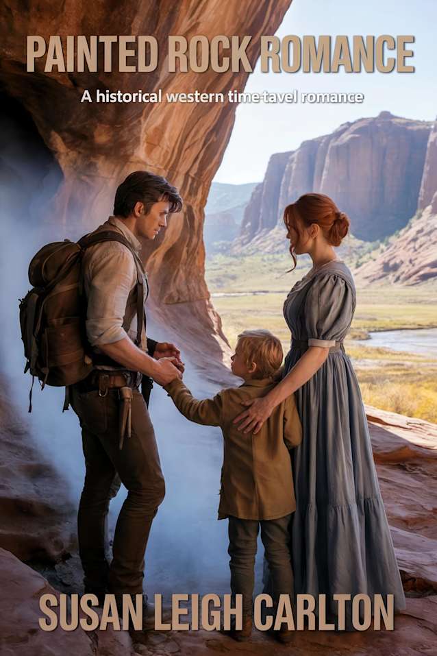 Painted Rock Romance: Historical Western Time Travel Romance
