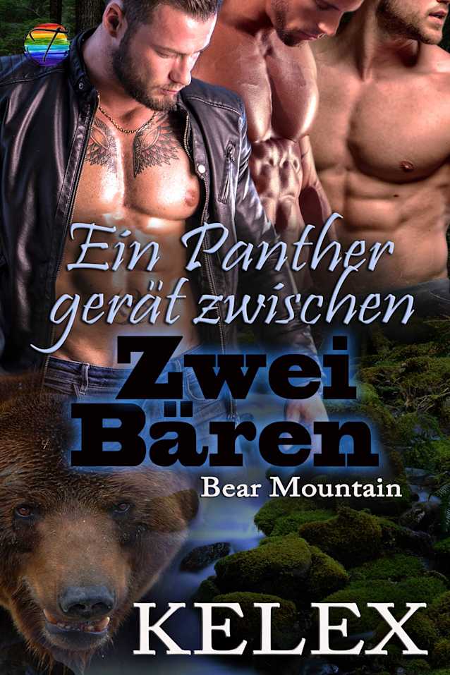 Ein Panther gerät zwischen zwei Bären