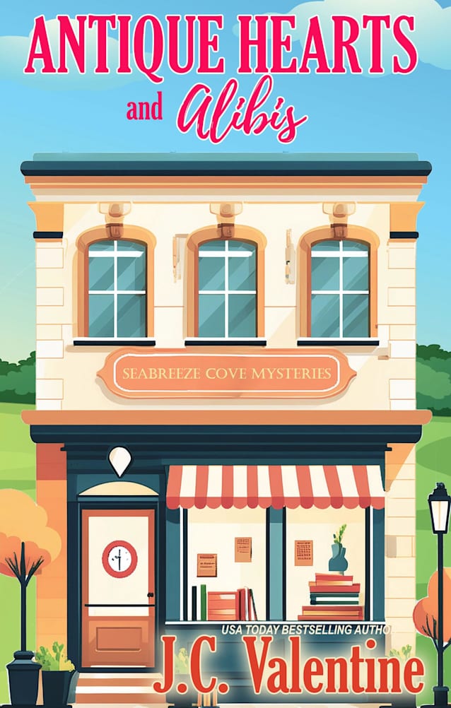 Antique Hearts & Alibis (Seabreeze Cove Mysteries Book 2)