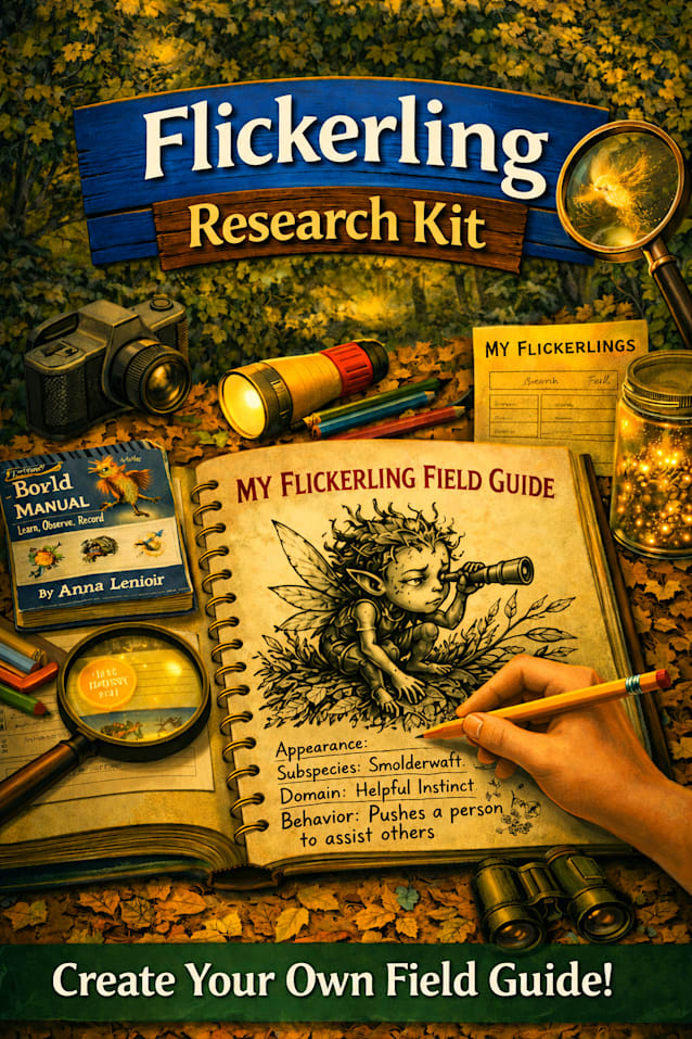  Flickerling Research Kit & Field Guide