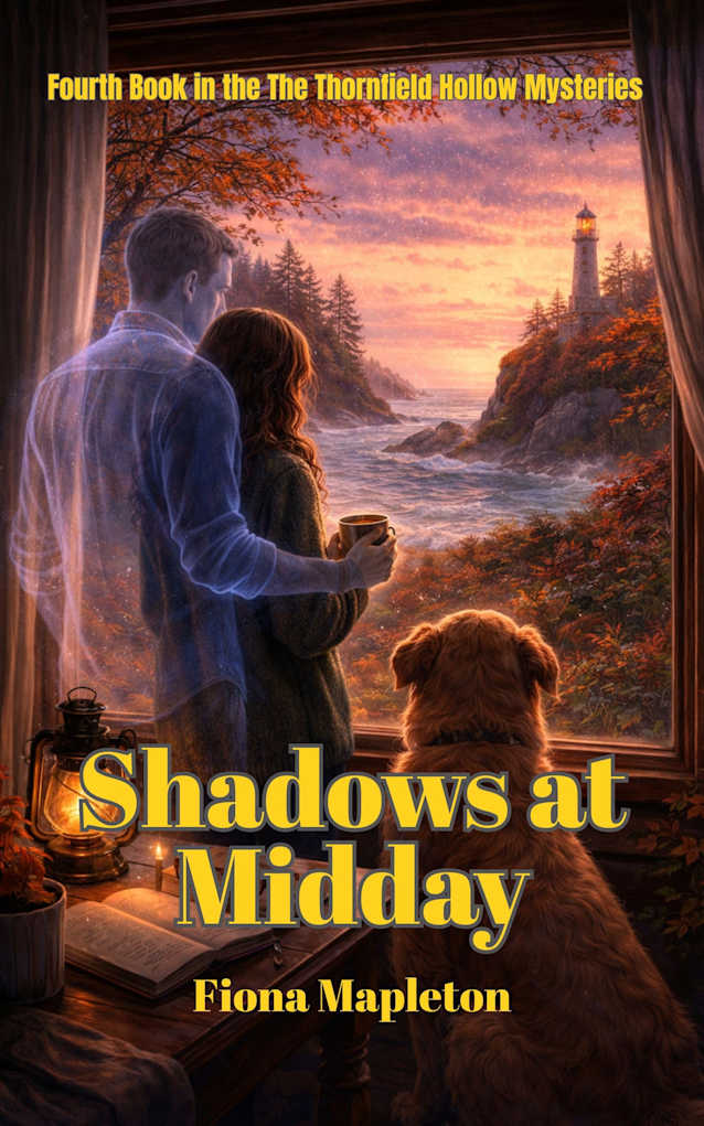 Shadows at Midday: A Cozy Paranormal Mystery Where Love and Truth Defy the Grave (The Thornfield Hollow Mysteries Book 4)