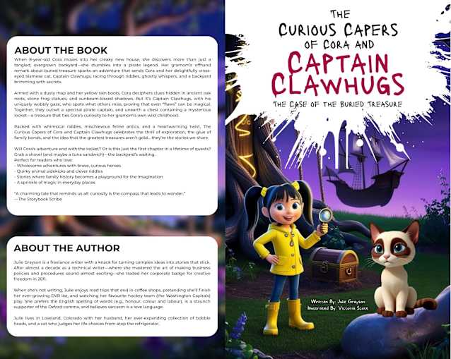 The Curious Capers of Cora and Captain Clawhugs: The Case of the Buried Treasure