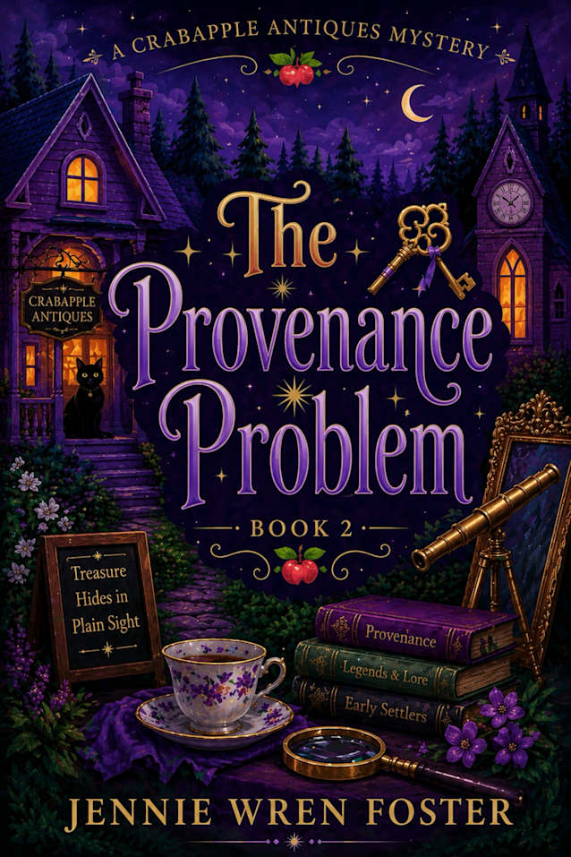The Provenance Problem: The antiques remember everything. They just can’t tell you when. (A Crabapple Antiques Cozy Mystery Book 2)