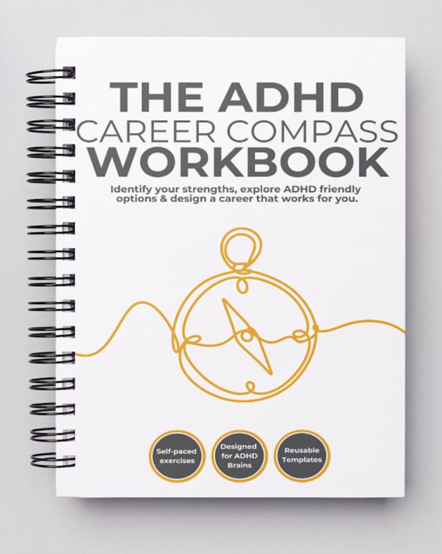 The ADHD Career Compass Workbook - COMING SOON ON AMAZON`
