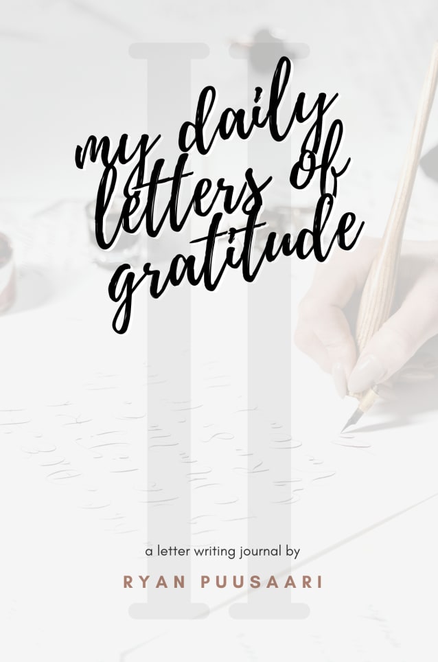 My Daily Letters of Gratitude