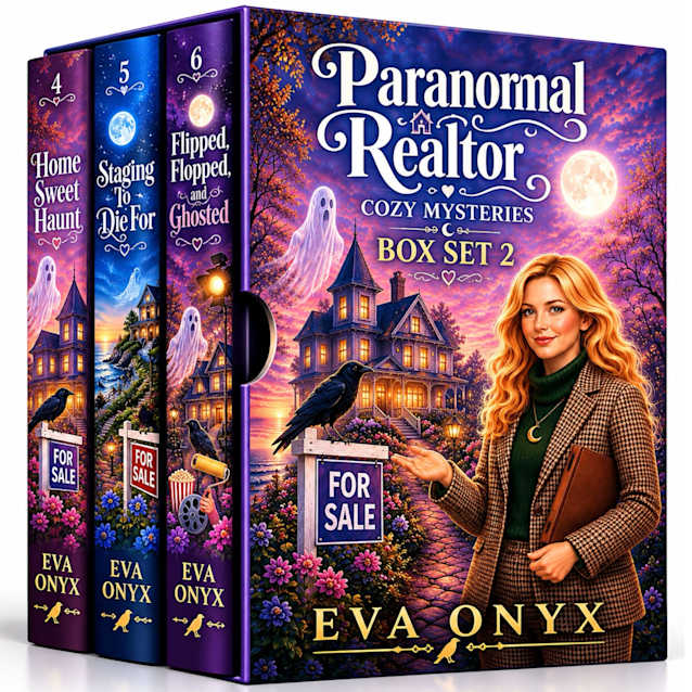 Paranormal Realtor Cozy Mysteries Books 4 - 6 (Paranormal Realtor Cozy Mysteries Box Set Book 2)