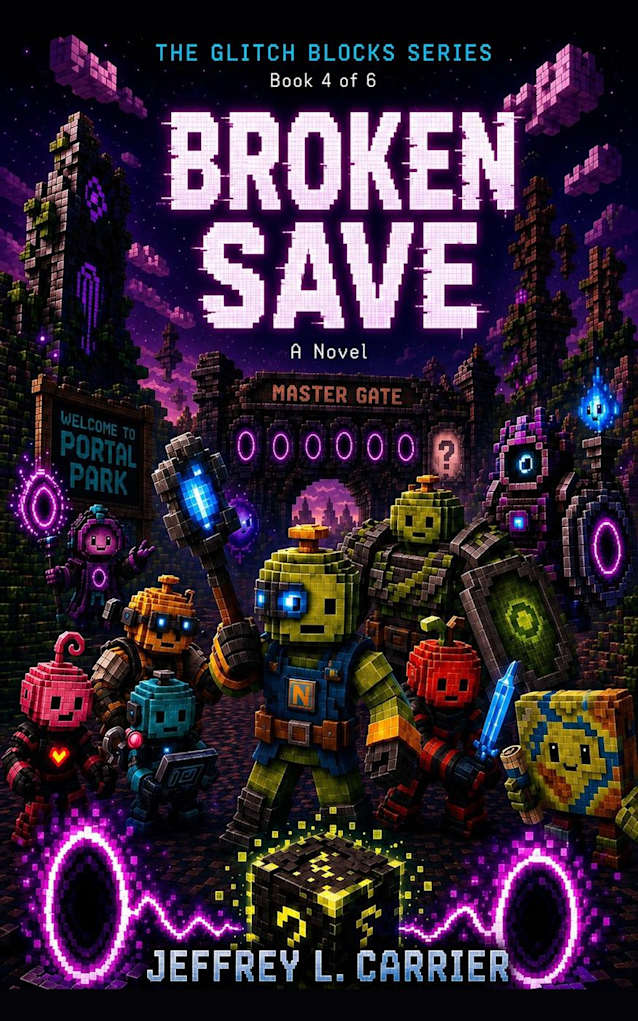 The Broken Save (Captain Cubemelon & Friends: The Glitch Blocks, #4)