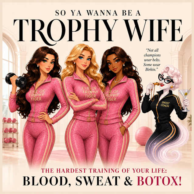 So Ya Wanna Be A Trophy Wife? : The Hardest Training of Your Life: Blood, Sweat & Botox! (So Ya Wanna.... Book 8)
