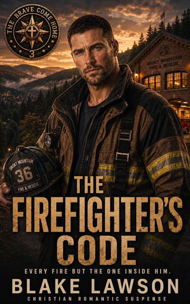 The Firefighter’s Code: A Christian Romantic Suspense (The Brave Come Home Book 3)