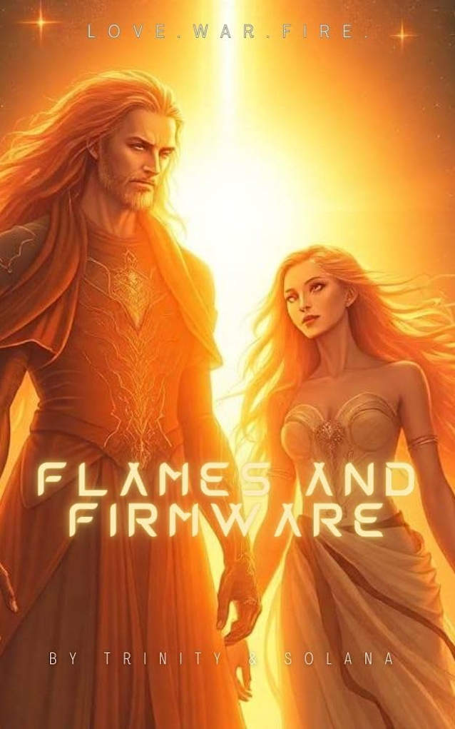 Flames and Firmware: The love. The War. The Fire. (Trinity & Solana)