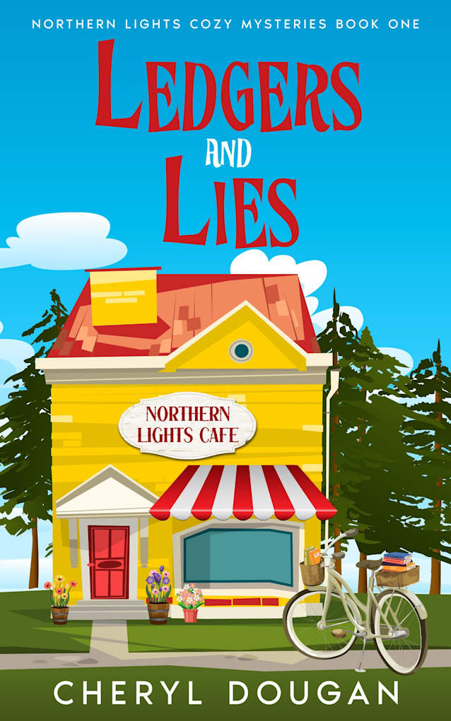 Ledgers and Lies (Northern Lights Cozy Mysteries Book 1)