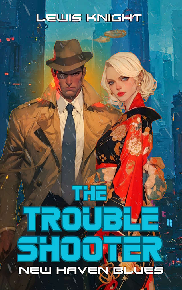 The Troubleshooter: New Haven Blues: A Dystopian Sci-fi Adventure Noir (New Haven Saga Book 2)