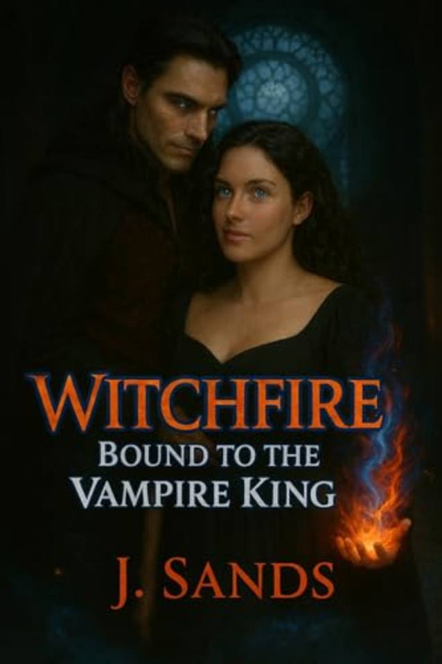 Witchfire Bound to the Vampire King: A Steamy Paranormal Romance Novel (Witchfire Series)