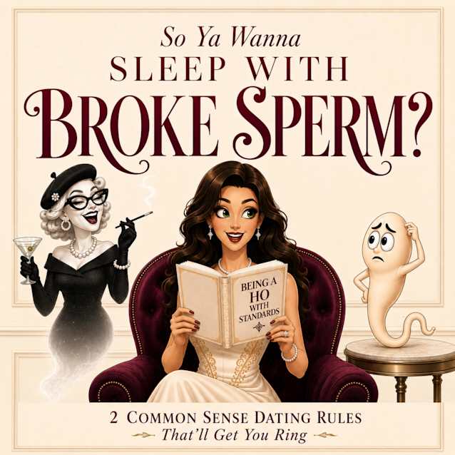 So Ya Wanna Sleep With Broke Sperm?: 2 Common Sense Dating Rules That’ll Get You The Ring! (So Ya Wanna.... Book 6)