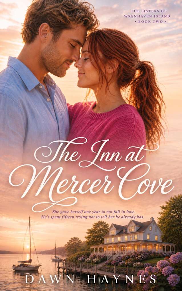 The Inn at Mercer Cove: A Small Town Christian Romance (The Sisters of Wrenhaven Island Book 2)