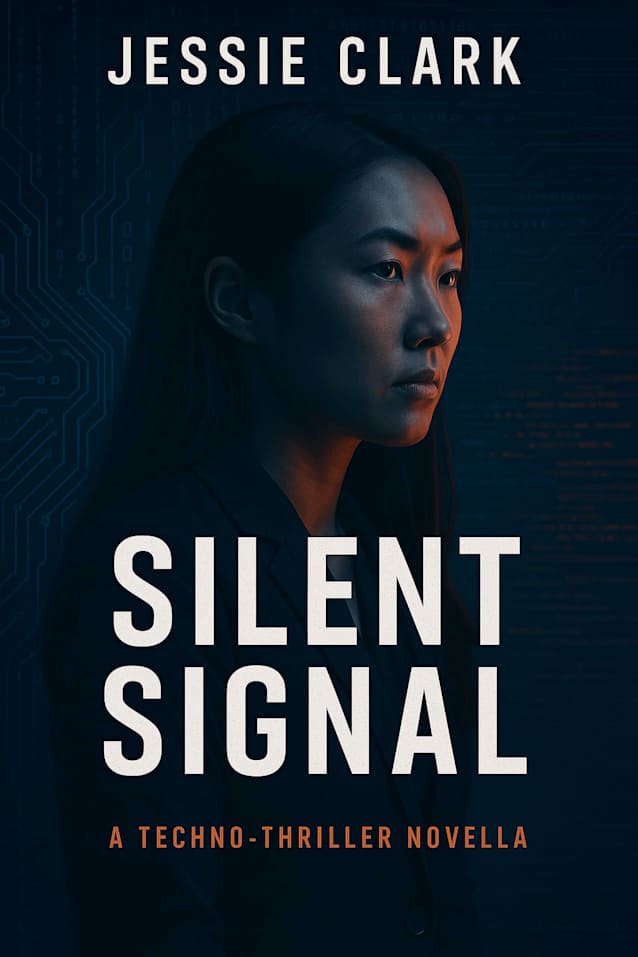 Silent Signal: “She cracked a signal she was never meant to see. Now the clock is ticking, the enemy is watching, and the only person who believes her ... fears most.” (The Silent Code Series)