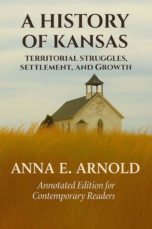 A HISTORY OF KANSAS: TERRITORIAL STRUGGLES, SETTLEMENT AND GROWTH: ANNOTATED EDITION FOR CONTEMPORARY READERS