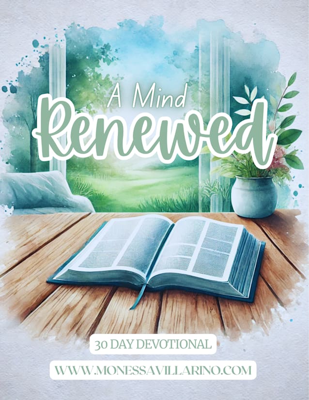 A Mind Renewed - 30-Day Christian Devotional Journal