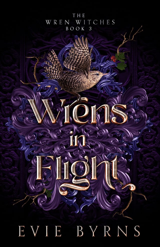 Wrens in Flight
