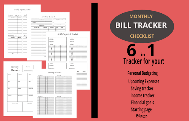 Monthly Bill Tracker Checklist