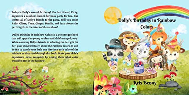 Dolly’s Birthday in Rainbow Colors