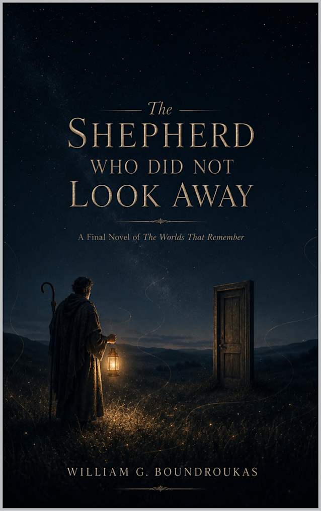 The Shepherd Who Did Not Look Away: A Final Novel of The Worlds That Remember